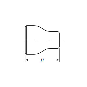 Koncentrická redukcia na tupo