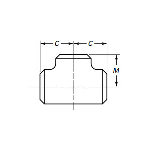 Butt Weld Equal Tee