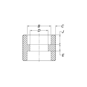 Kovaná závitová spojka